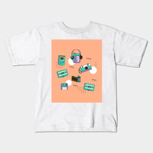 Retro gadgets Kids T-Shirt